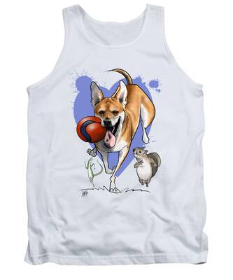 Dogs Playing Tank Tops