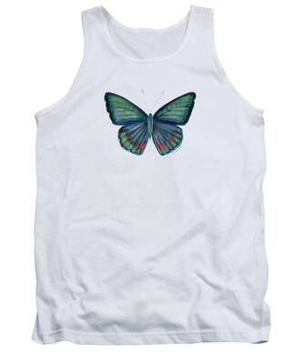 Green Winged Teal Tank Tops