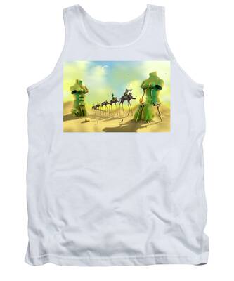 Bust With Crutches Tank Tops
