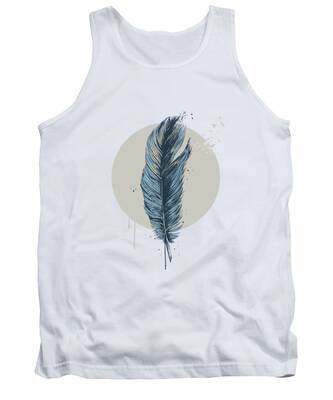Feather Tank Tops