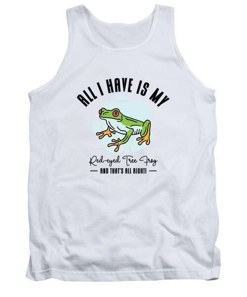 Red Eyed Tree Frog Tank Tops