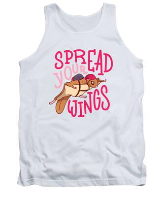 Spread Your Wings Tank Tops