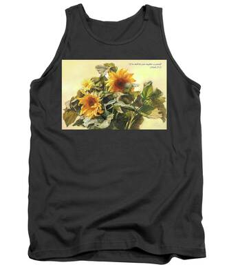 Sunflowers Tank Tops