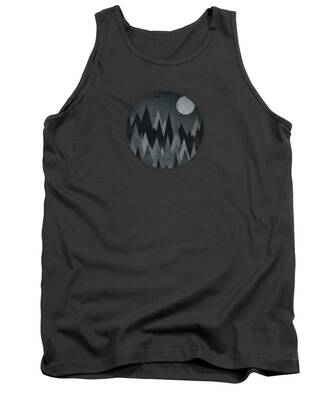 Foggy Forest Tank Tops