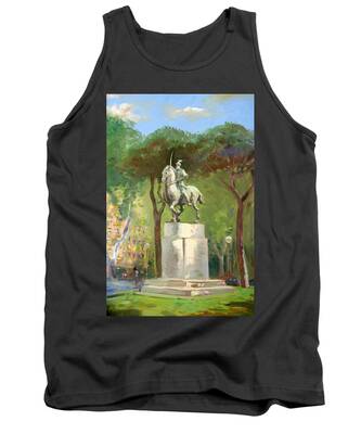 Piazza In Rome Tank Tops