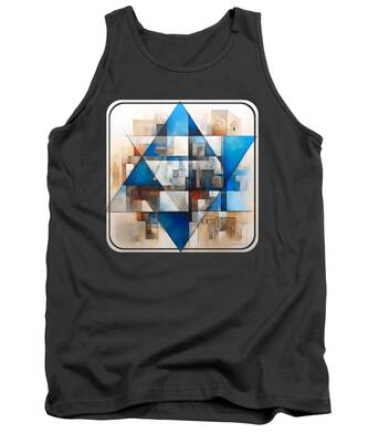 Abstract Paintings Tank Tops