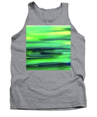 Abstract Landscape Tank Tops