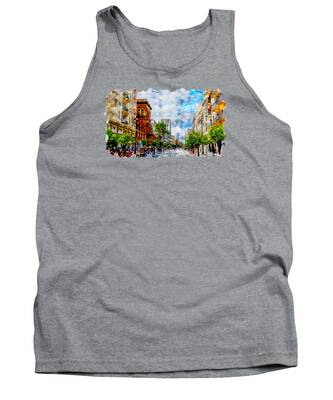 City Scapes Framed Tank Tops