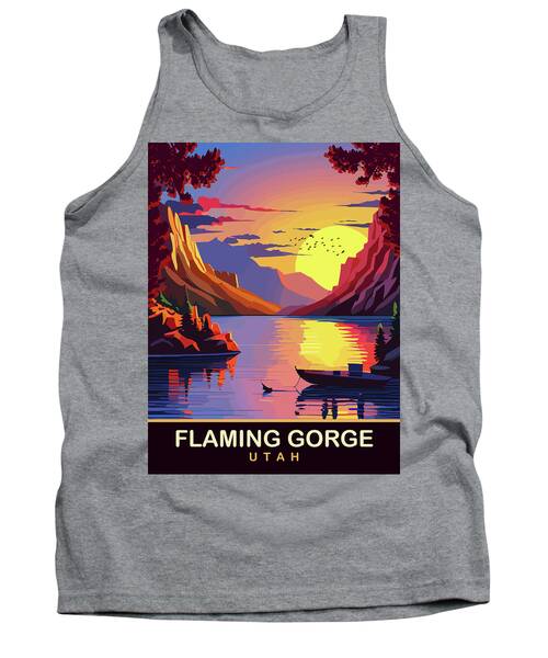 Flaming Gorge Recreation Area Tank Tops