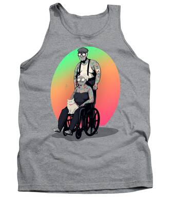Old Couple Tank Tops