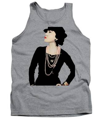 Coco Chanel Tank Tops for Sale - Pixels