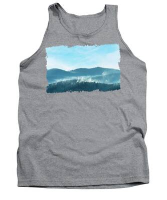 Foggy Weather Tank Tops