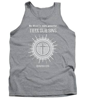Crucified Tank Tops
