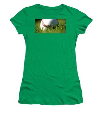 Baseball Close Up Women's T-Shirts