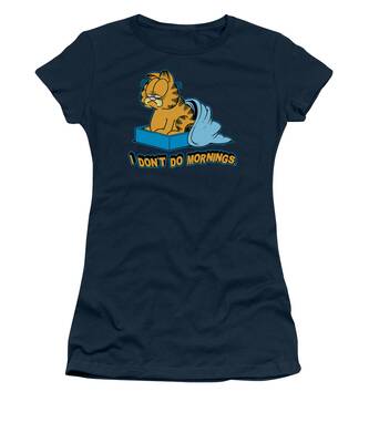 Cat Cartoon Women's T-Shirts