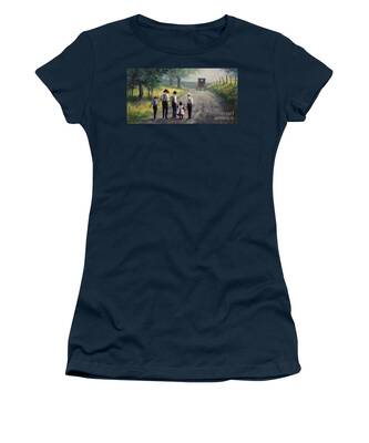 Amish Buggies Women's T-Shirts