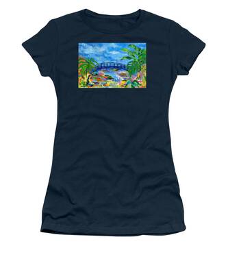 Monet Lilies Women's T-Shirts