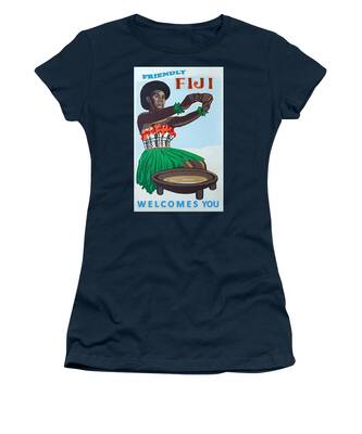 Traditional Fiji Women's T-Shirts