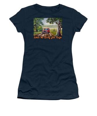 Full Length Framed Women's T-Shirts