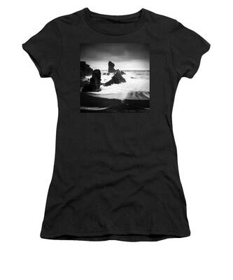 Beach Cliffs Women's T-Shirts