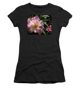 Women's T-Shirt featuring the photograph Dahlia Delight by Nancy Ayanna Wyatt