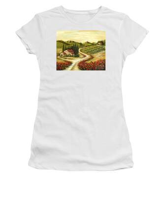 Tuscan Villa Women's T-Shirts