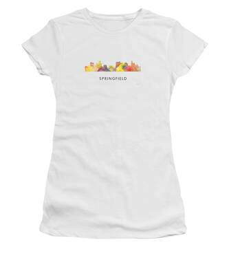 Springfield Skyline Women's T-Shirts