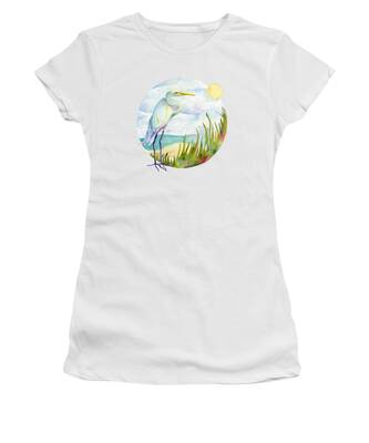Egret Women's T-Shirts