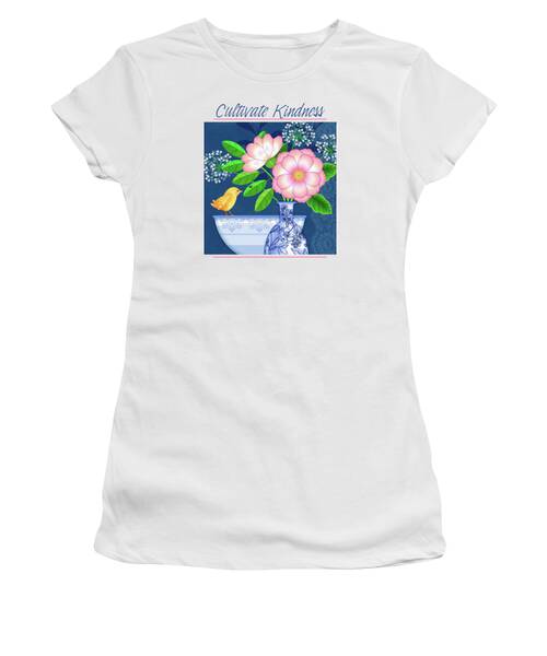 Yellow Vase Of Flowers Women's T-Shirts