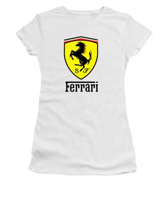 Ferrari Emblem Women's T-Shirts