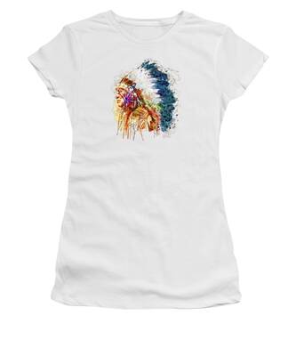 Native American Headdress Women's T-Shirts