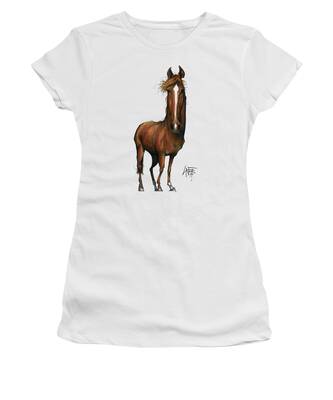 Horse Portrait Women's T-Shirts