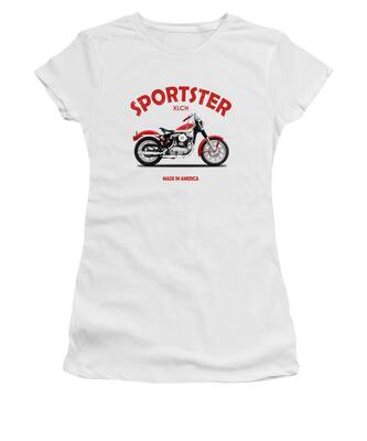 Harley Davidson Motorcycle Women's T-Shirts