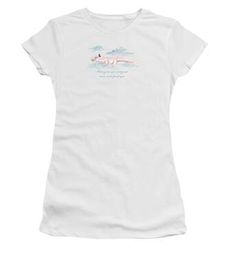 Never Give Up Women's T-Shirts