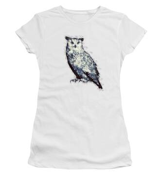 Eurasian Eagle Owl Women's T-Shirts