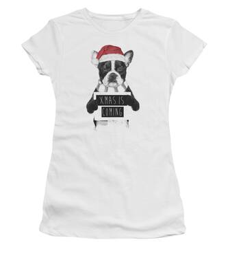Christmas Dog Women's T-Shirts