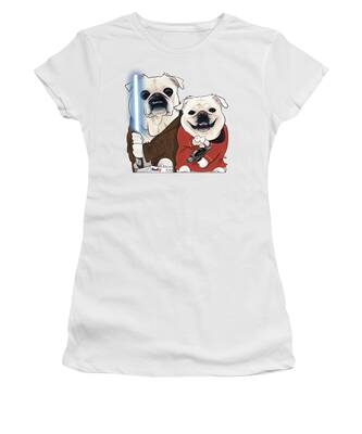 Pug Portrait Women's T-Shirts