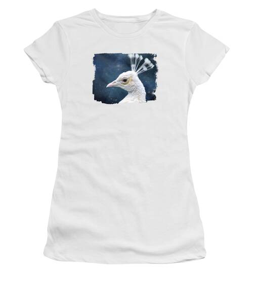 Albino Peacock Women's T-Shirts