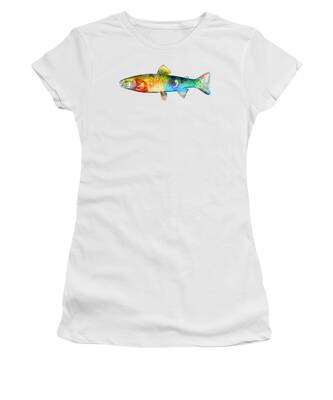 Trout Stream Women's T-Shirts