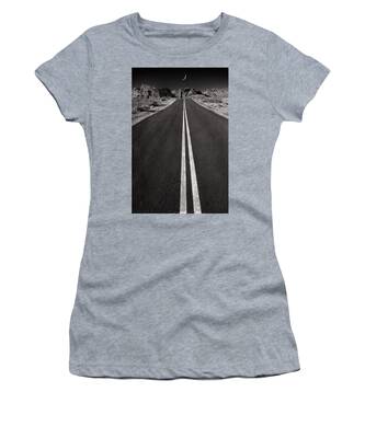 Two Lane Highway Women's T-Shirts