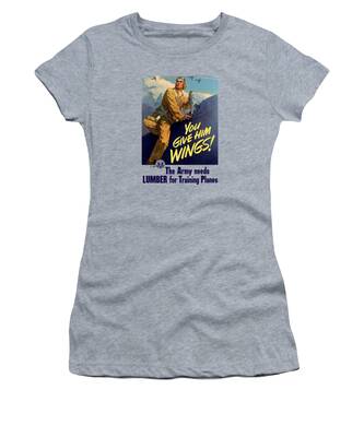 World War 2 Aircraft Women's T-Shirts