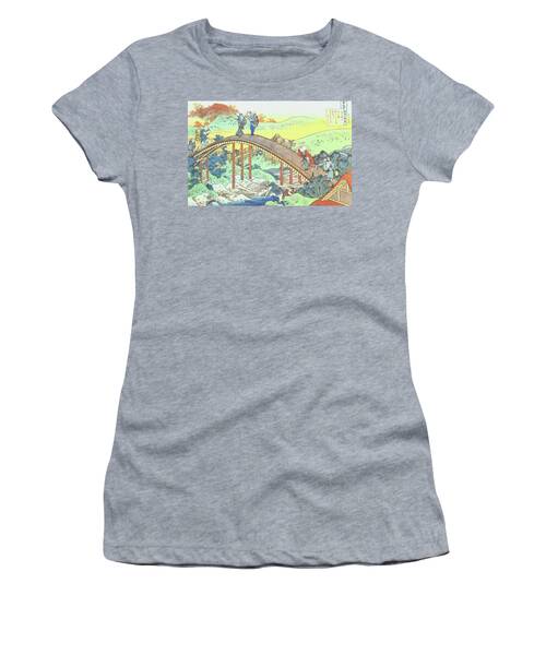 From The Illustrations To 100 Poems By 100 Poets Ariwara No Narihira Ason 9th Ce. Women's T-Shirt