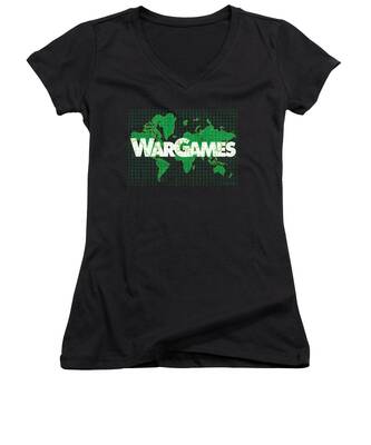 Video Game Women's V-Neck T-Shirts