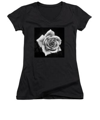Rose Women's V-Neck T-Shirts