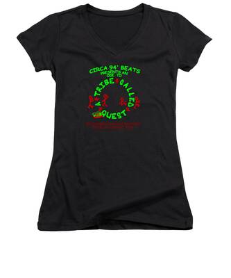 A Tribe Called Quest Women's V-Neck T-Shirts