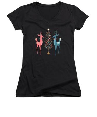 Shimmer Women's V-Neck T-Shirts