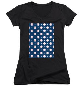 Outfield Women's V-Neck T-Shirts