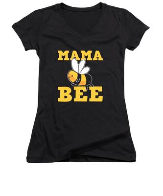 Bee Balm Women's V-Neck T-Shirts