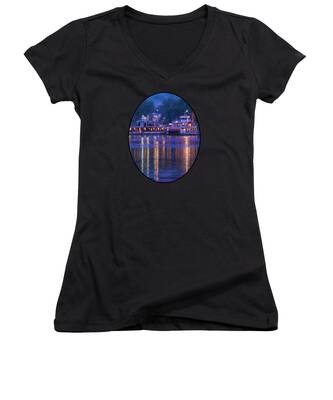 Missouri River Women's V-Neck T-Shirts