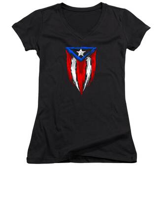 Spanish Style Women's V-Neck T-Shirts